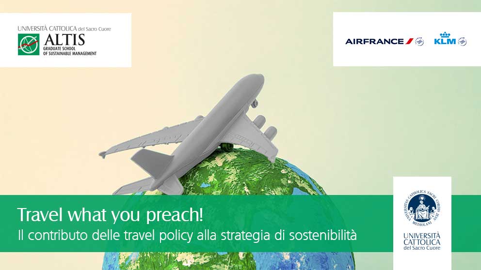 Travel what you preach! Il contributo delle travel policy alla strategia di sostenibilità