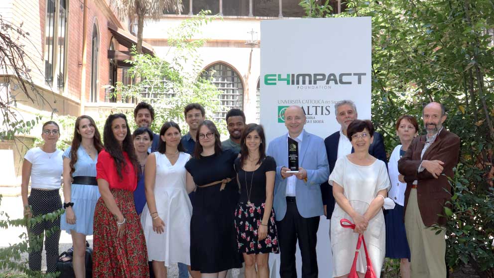 E4impact Foundation vince il premio “Innovation and Entrepreneurship Program of the Year Award" dei Triple E Awards