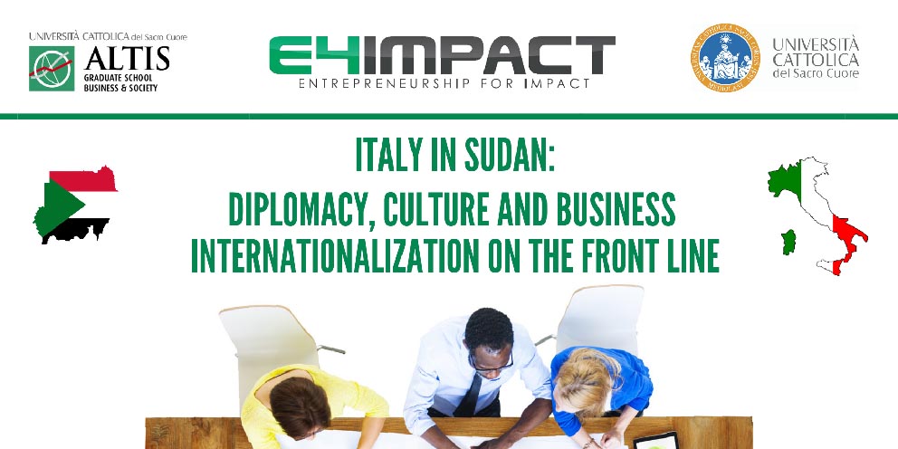 Italy in Sudan: diplomacy, culture and business internationalization on the front line