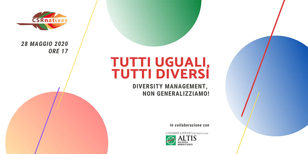 Tutti uguali, tutti diversi. Diversity management, non generalizziamo!